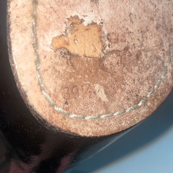 Alice and Olivia Curved Heel Platform Shearling Boots 39.5 - Picture 13 of 14